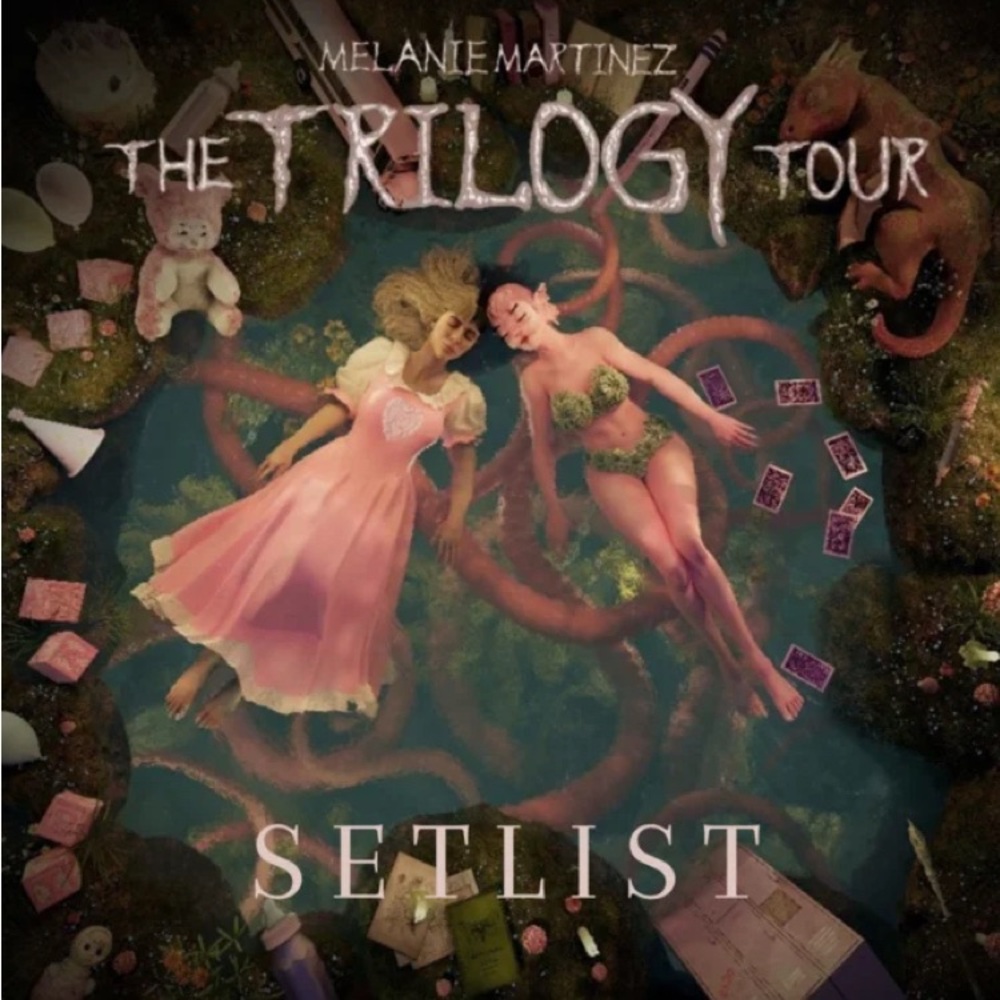 Melanie Martinez The Trilogy Tour Setlist Poster